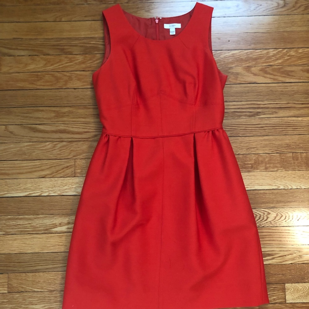 Red JCrew Dress